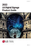 2022 LG Digital Signage Product Guide